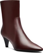 Stuart Weitzman Lennon Leather Bootie