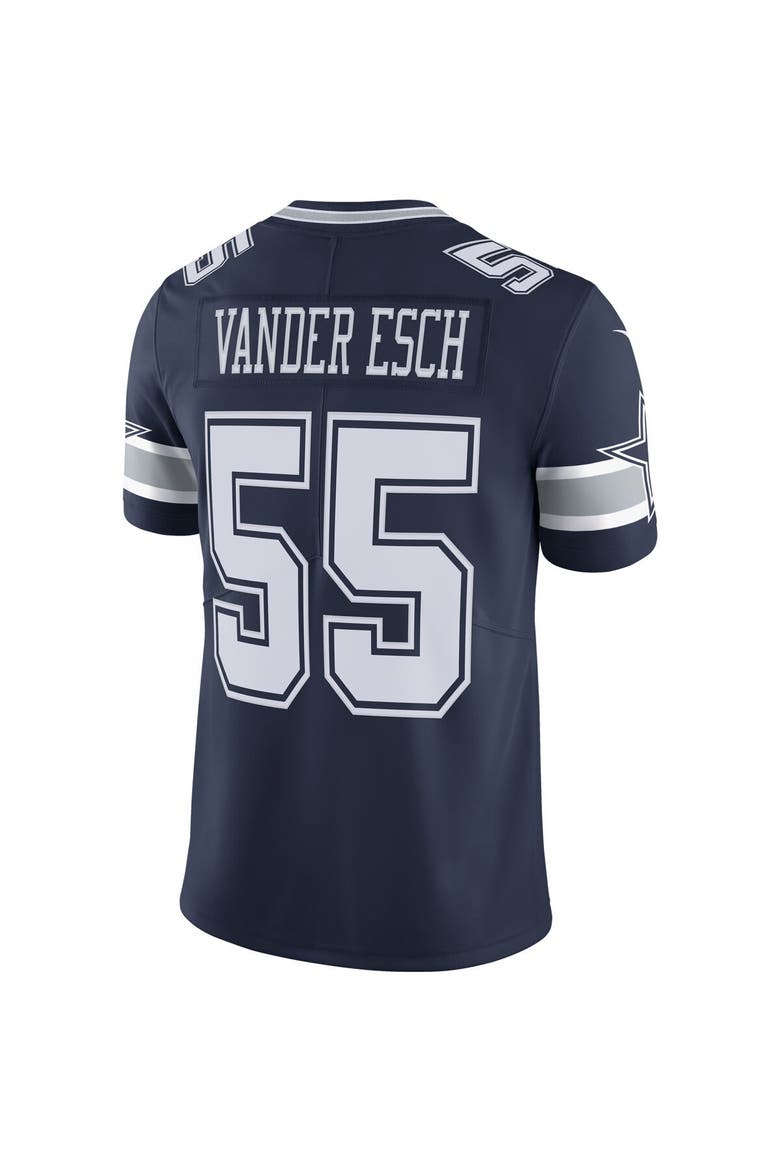Men's Nike Leighton Vander Esch Navy Dallas Cowboys Vapor Limited Player Jersey, Alternate, color, Navy
