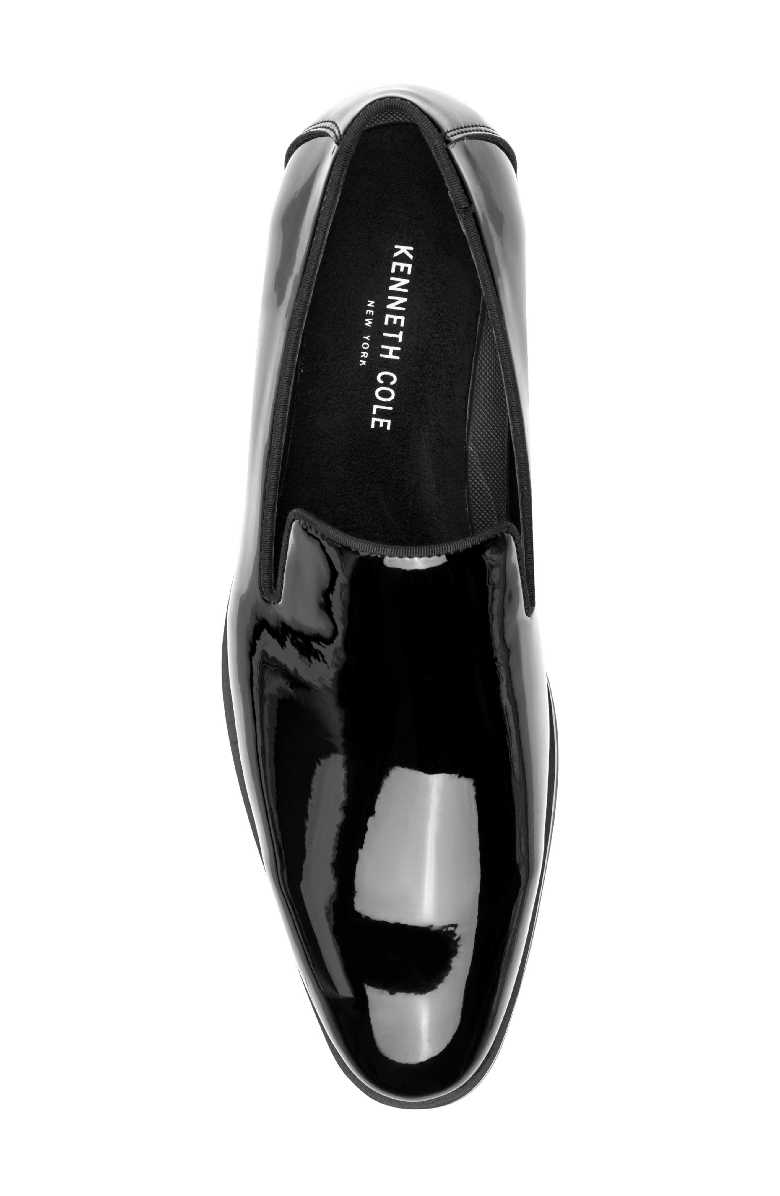 Kenneth Cole New York Harry Patent Venetian Loafer, Alternate, color, Black Patent