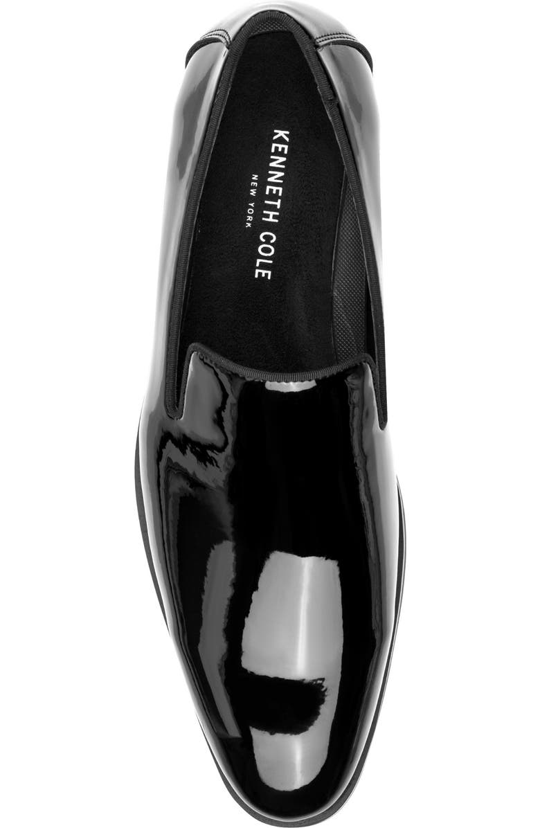 Kenneth Cole New York Harry Patent Venetian Loafer, Alternate, color, Black Patent
