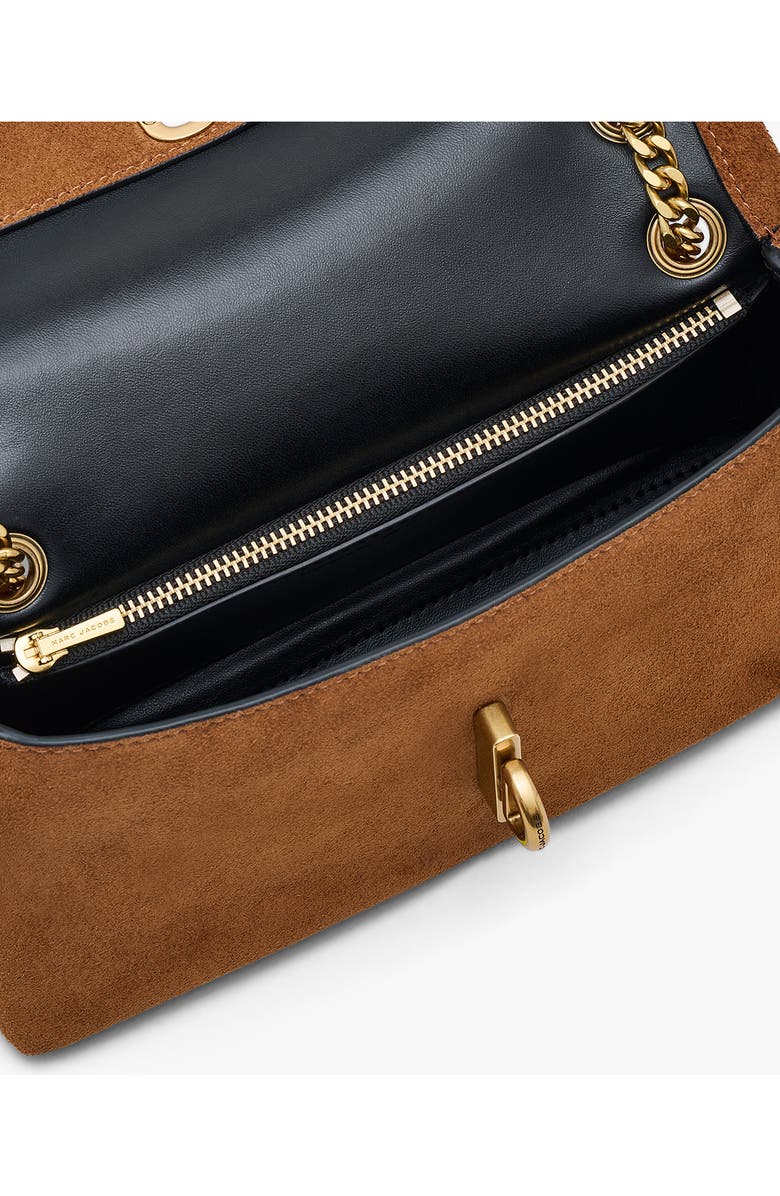 Marc Jacobs The Dual Chain Mini Suede Sack Bag, Alternate, color,