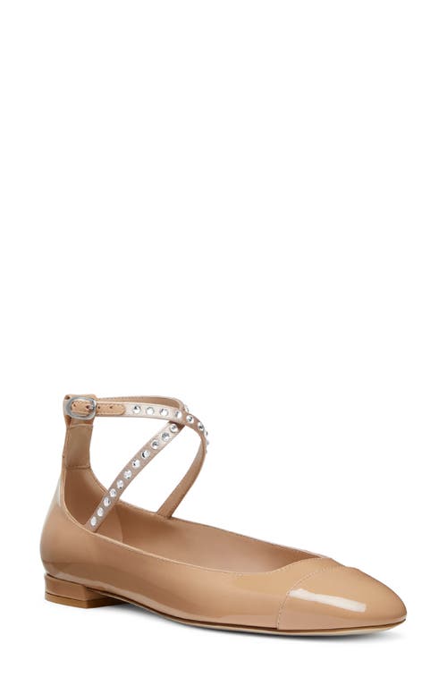 STUART WEITZMAN STUART WEITZMAN EDEN CRYSTAL EMBELLISHED FLAT