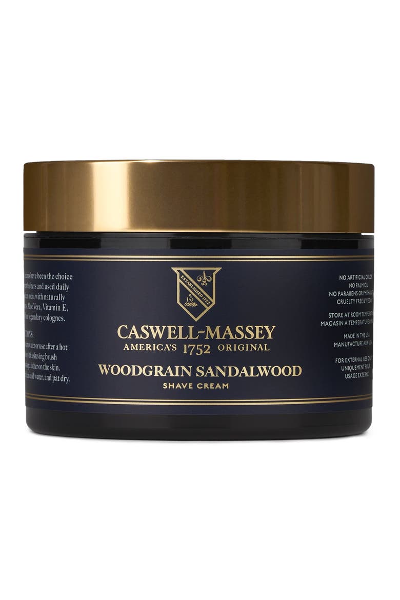 Woodgrain Sandalwood Shave Cream, Main, color, Regular