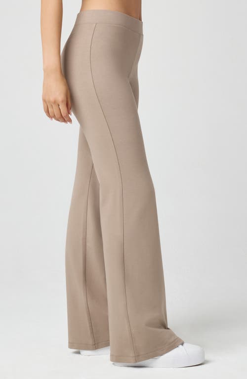 Florence By Mills Sporty Terry Flare Pants In Brown