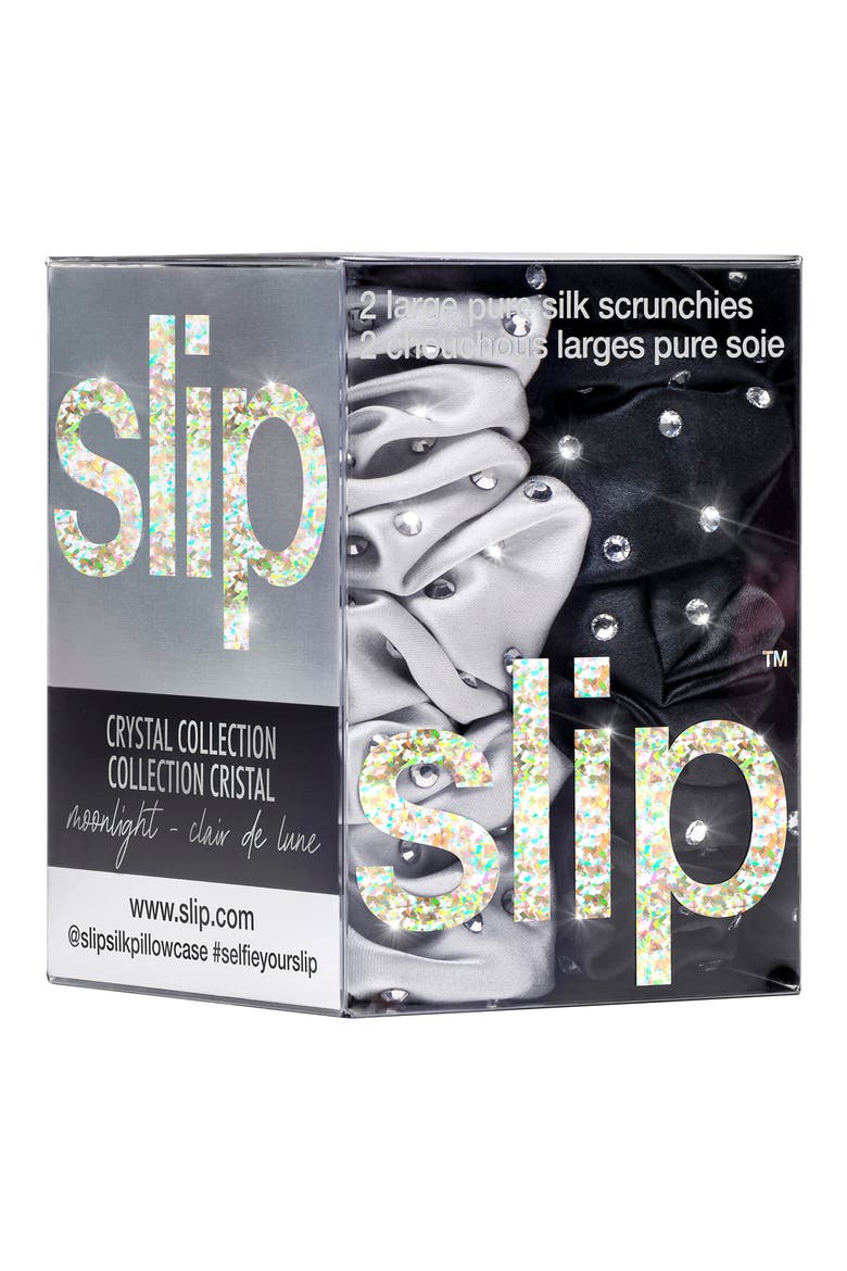 Moonlight Pure Silk Scrunchie Set (Limited Edition), Alternate, color, NO COLOR