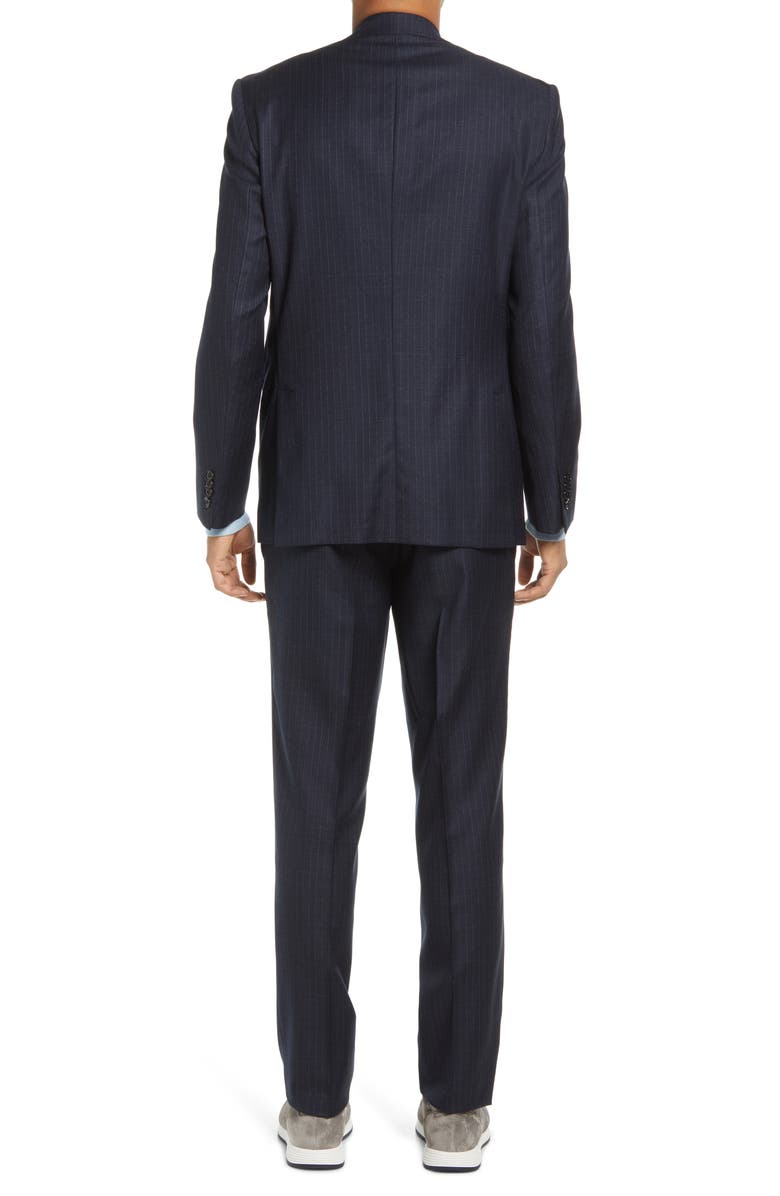 Ted Baker London Karl Slim Fit Stripe Wool Suit, Alternate, color,