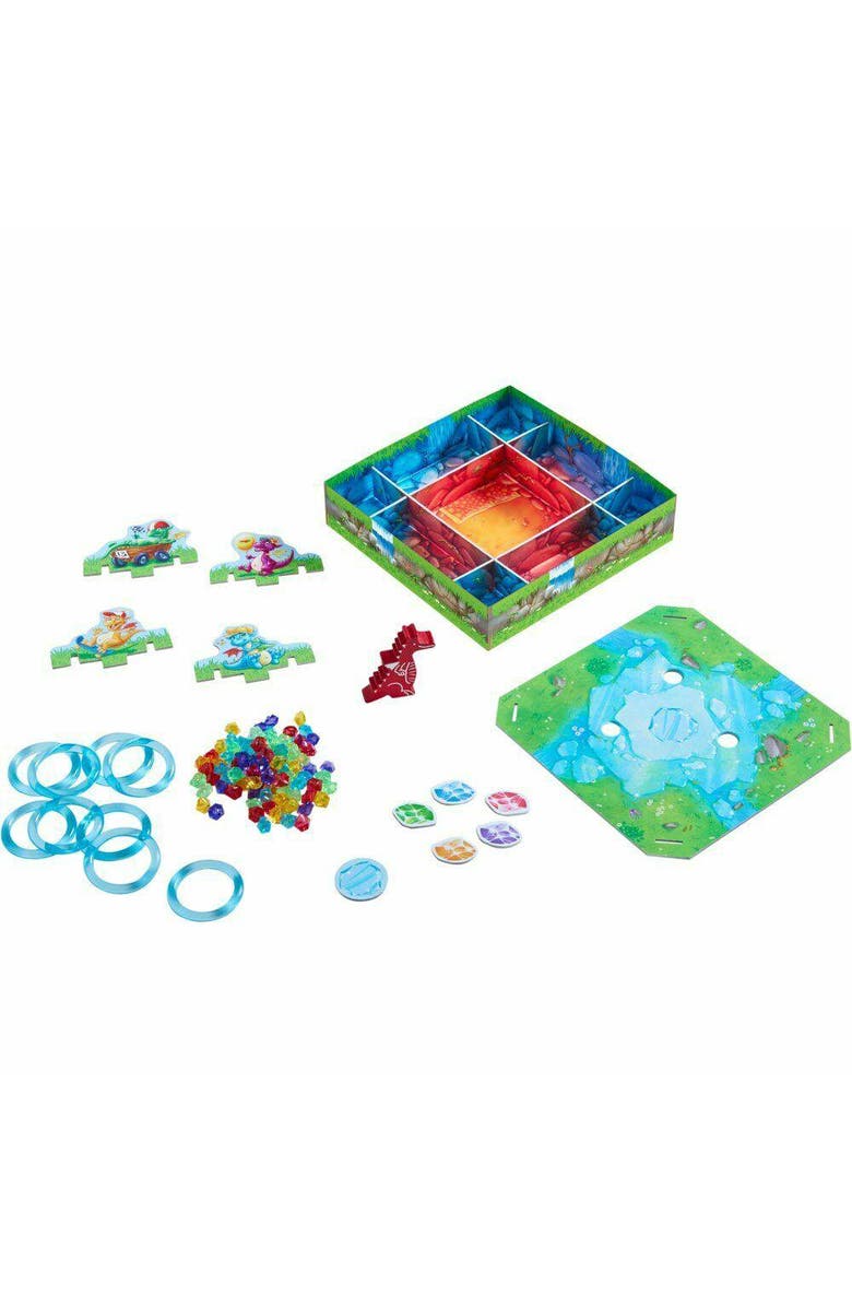 HABA Dragon's Breath Board Game - Award- Winning Board Games for Family Night and Exciting Tabletop Adventures for Dragon Fans Ages 5 and Up, Alternate, color, Yellow Multi