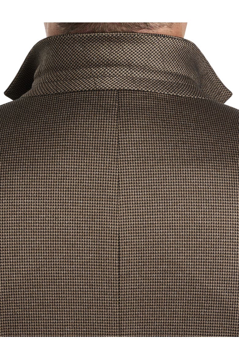 Houndstooth Sport Coat, Alternate, color, BROWN