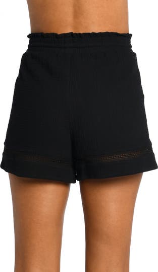 Beach Cotton Cover-Up Shorts