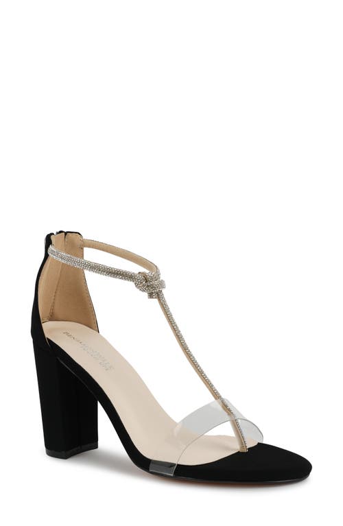 Touch Ups Sienna T-strap Sandal In Black