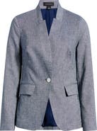 Halogen® One-Button Blazer