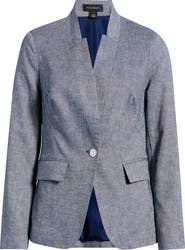 Halogen® One-Button Blazer