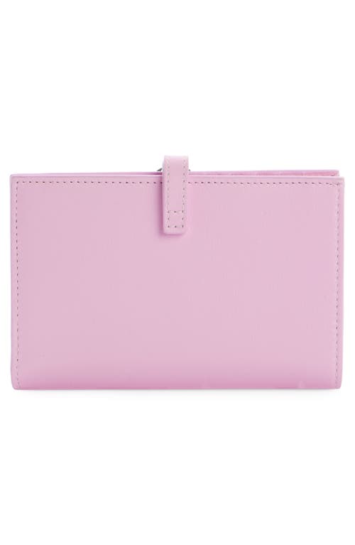 Givenchy Voyou Leather Bifold Wallet In 662-candy Pink