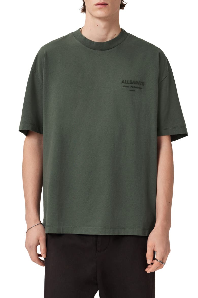 Xander Crewneck T-Shirt, Main, color, MAPLE GREEN