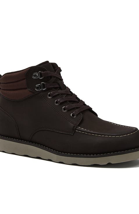 Casual Moc Toe Boots
