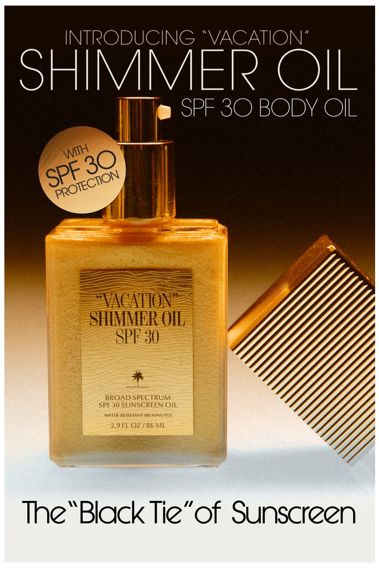 Shimmer Oil SPF 30 Sunscreen, Alternate, color, NO COLOR