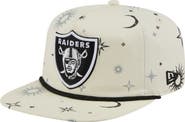 New Era Men's New Era Cream Las Vegas Raiders Celestial Golfer Adjustable Hat