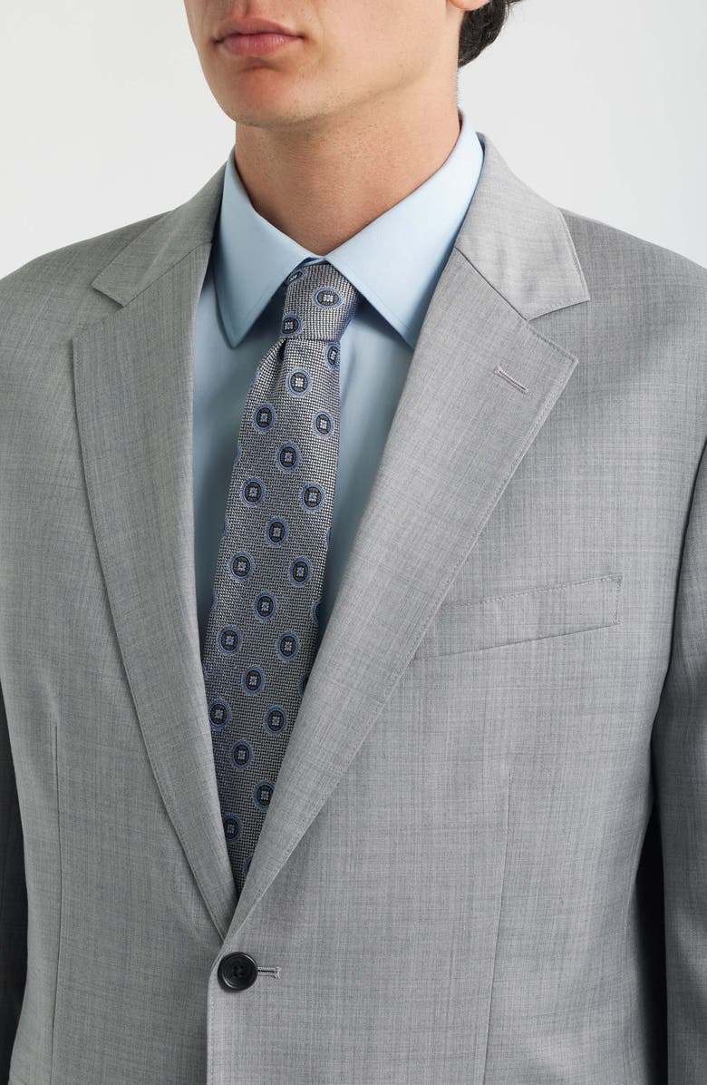 Bonobos Jetsetter Standard Fit Grey Stretch Wool Suit Jacket, Alternate, color, Light Grey