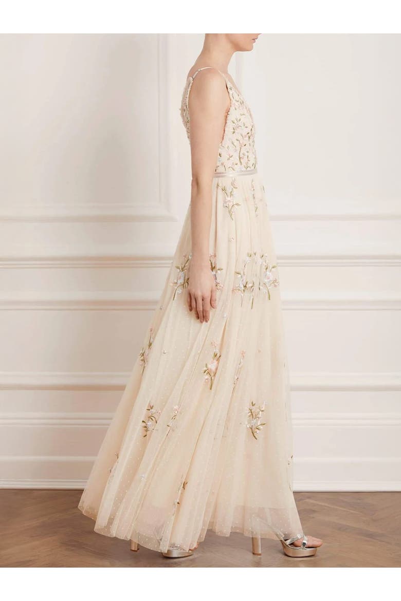 Petunia Gown, Alternate, color, Champagne