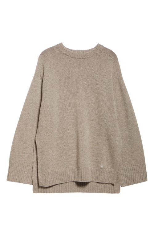 LOULOU STUDIO LOULOU DE SAISON SAFI STEP HEM WOOL & CASHMERE SWEATER