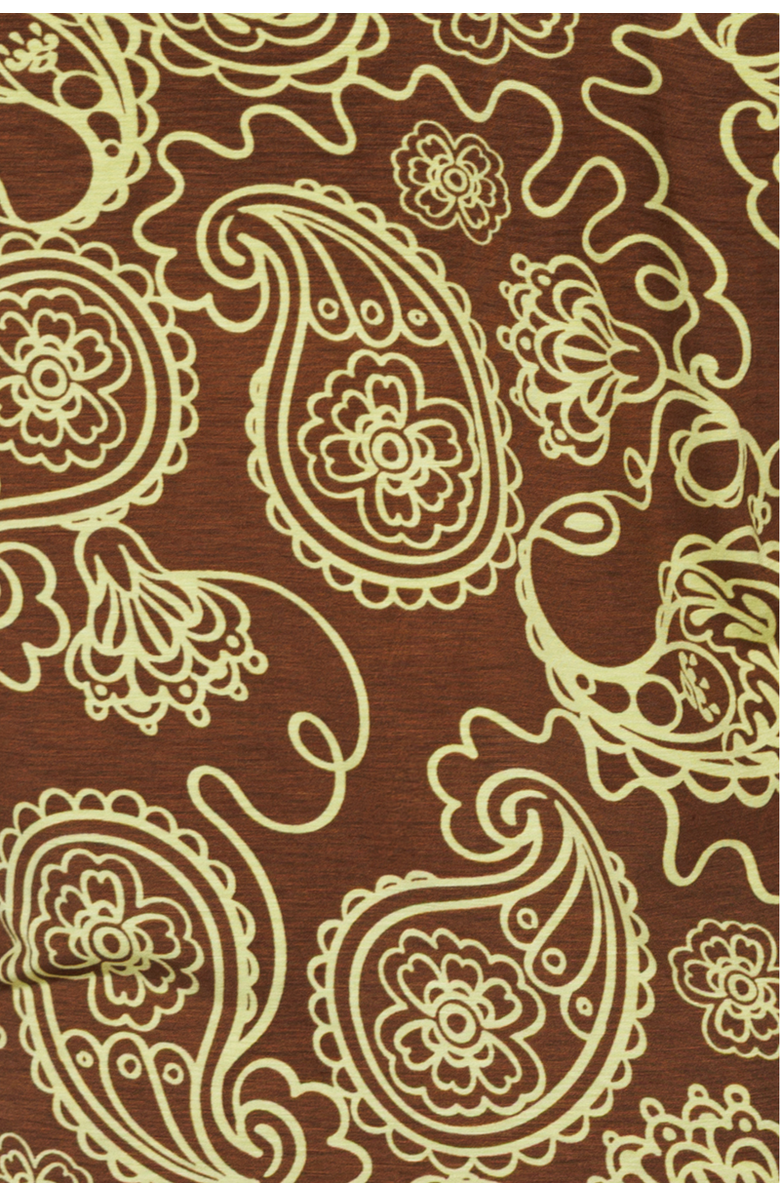 In My Sundays Long Sleeve & Short Pajama Set, Alternate, color, Chartreuse Mirage