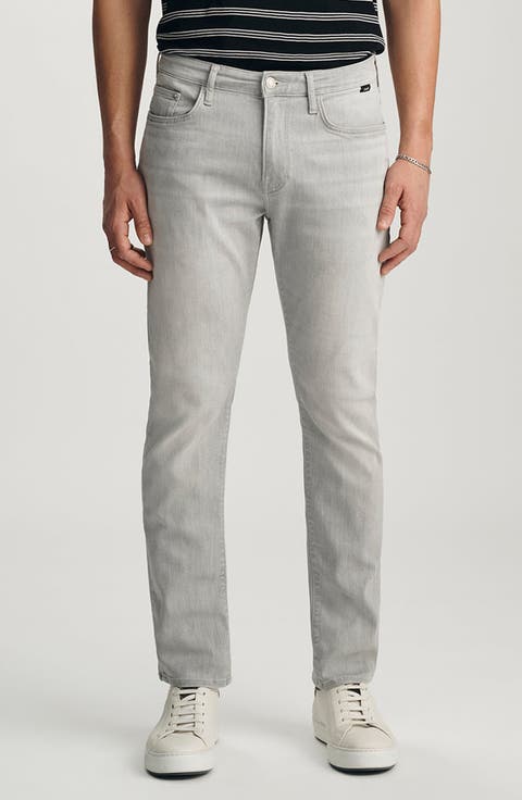 Marcus Slim Straight Leg Jeans (Ice Grey Feather Blue) (Regular & Big)