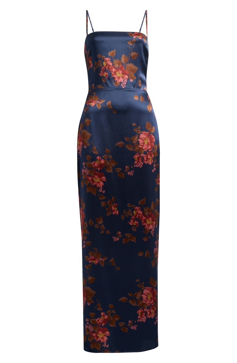 Reformation Frankie Silk Slipdress, Alternate, color, Lyric