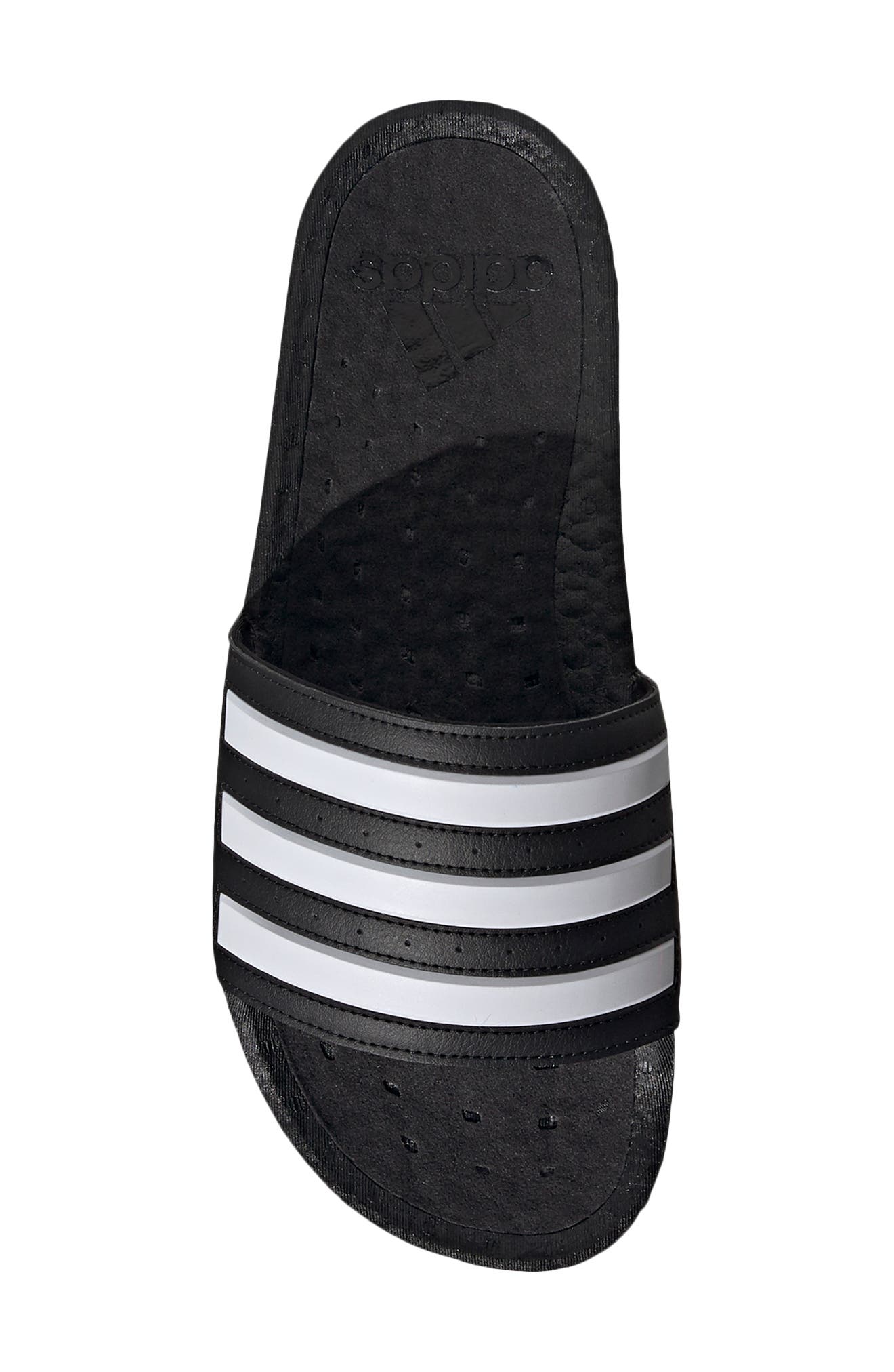 Adilette Boost Sport Slide, Alternate, color, BLACK/ WHITE/ BLACK