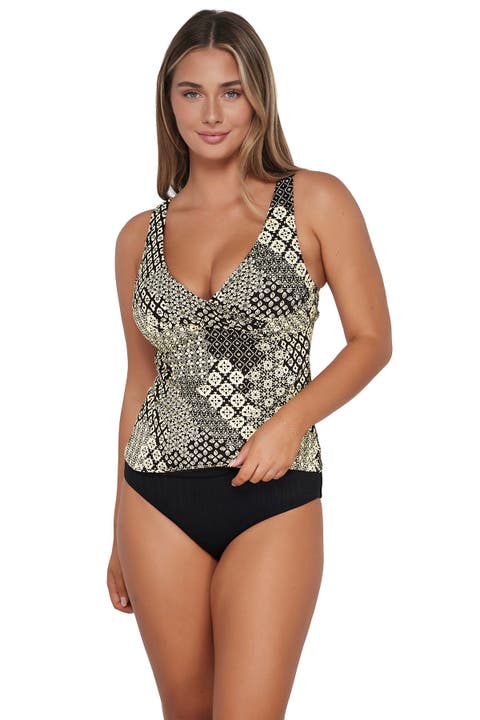 Elsie Tankini Swimsuit Top - DD Cup
