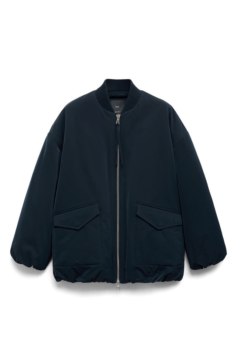 MANGO Two-Way Zip Bomber Jacket, Alternate, color, 