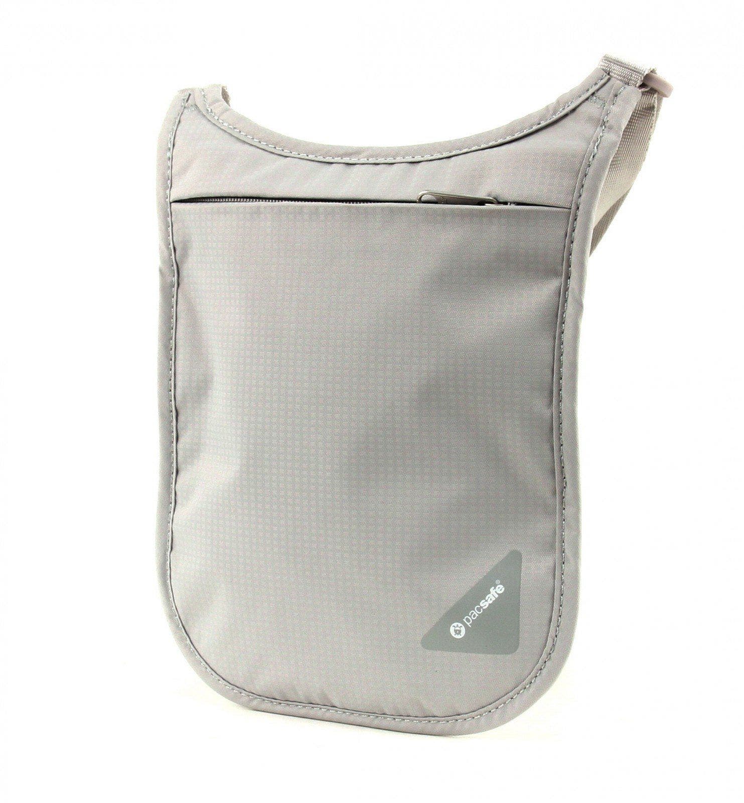 Coversafe V75 RFID Blocking Neck Pouch Neutral Grey, Alternate, color, Neutral Grey
