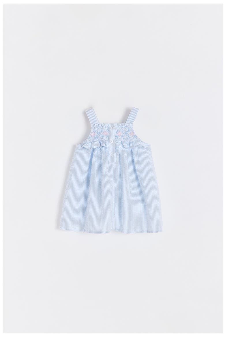 Nat Birds Dress, Alternate, color, Light Blue