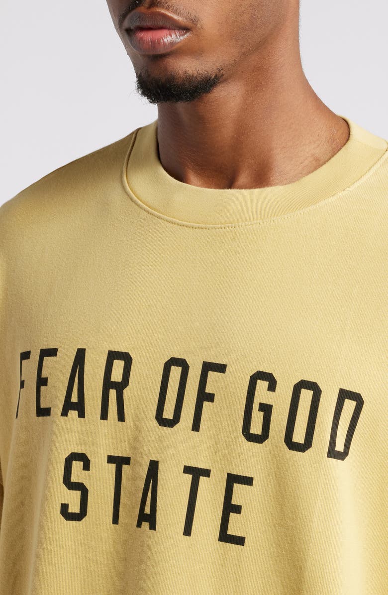Fear of God Essentials Gender Inclusive State Logo Long Sleeve T-Shirt, Alternate, color, 