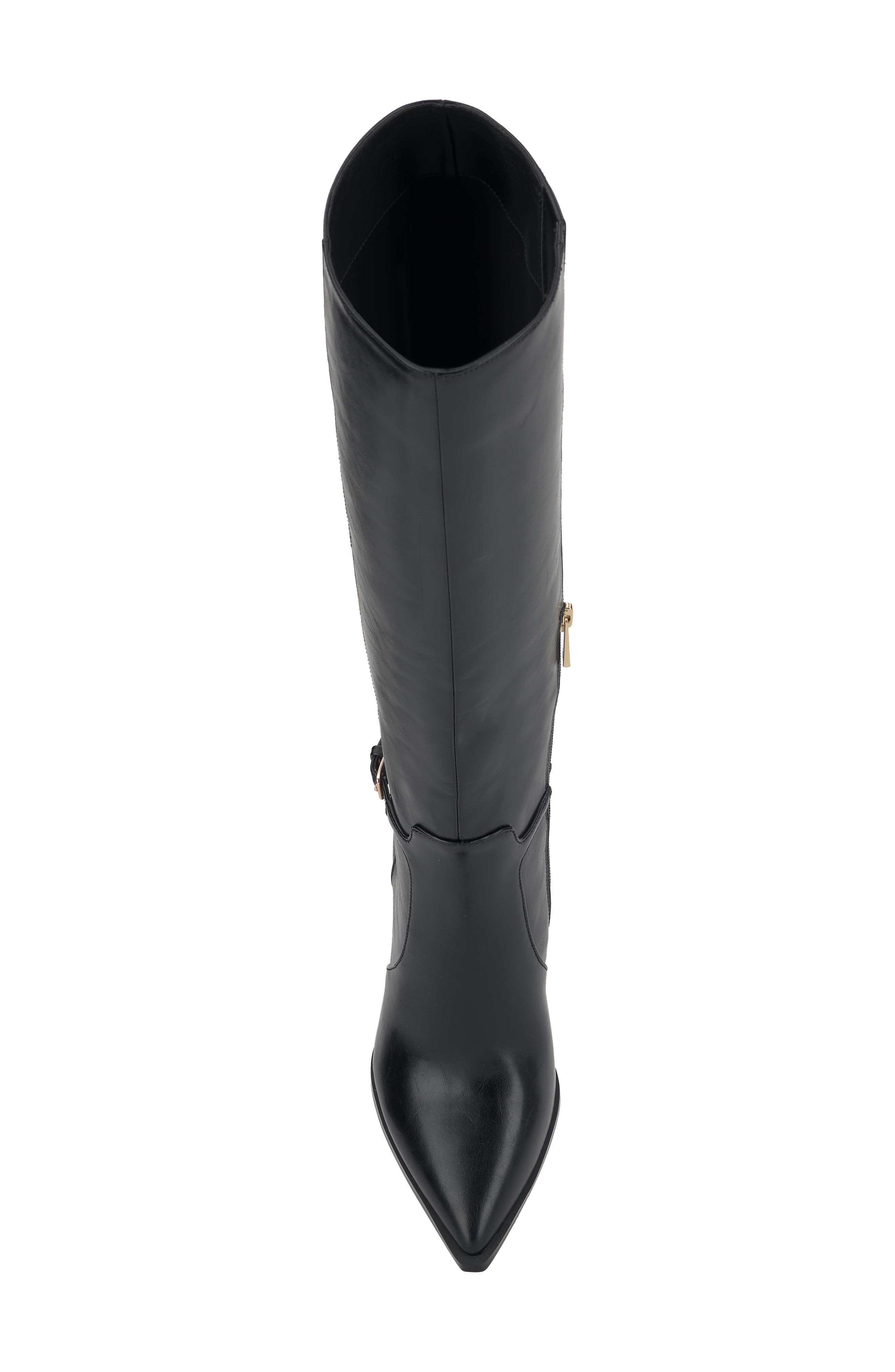 Soavel Knee High Boot, Alternate, color, BLACK