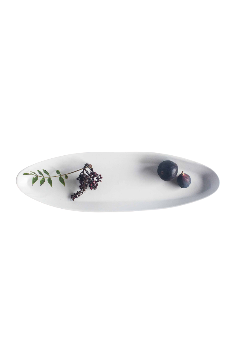 Haand Appetizer Serving Tray, Alternate, color, Matte White
