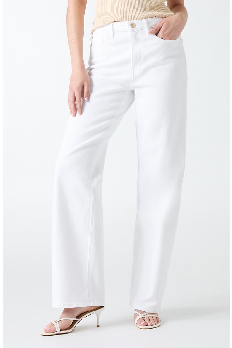 G011 High Waist Straight Leg Jeans, Main, color, OPEN