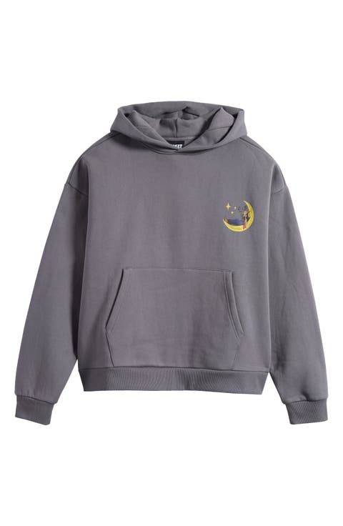 Night Rider Cotton Graphic Hoodie