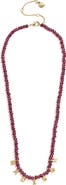 BaubleBar Beaded Custom Letter Necklace