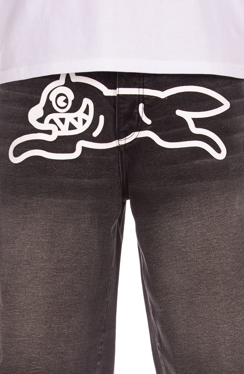 ICECREAM Breyer Denim Shorts, Alternate, color, Black Fudge