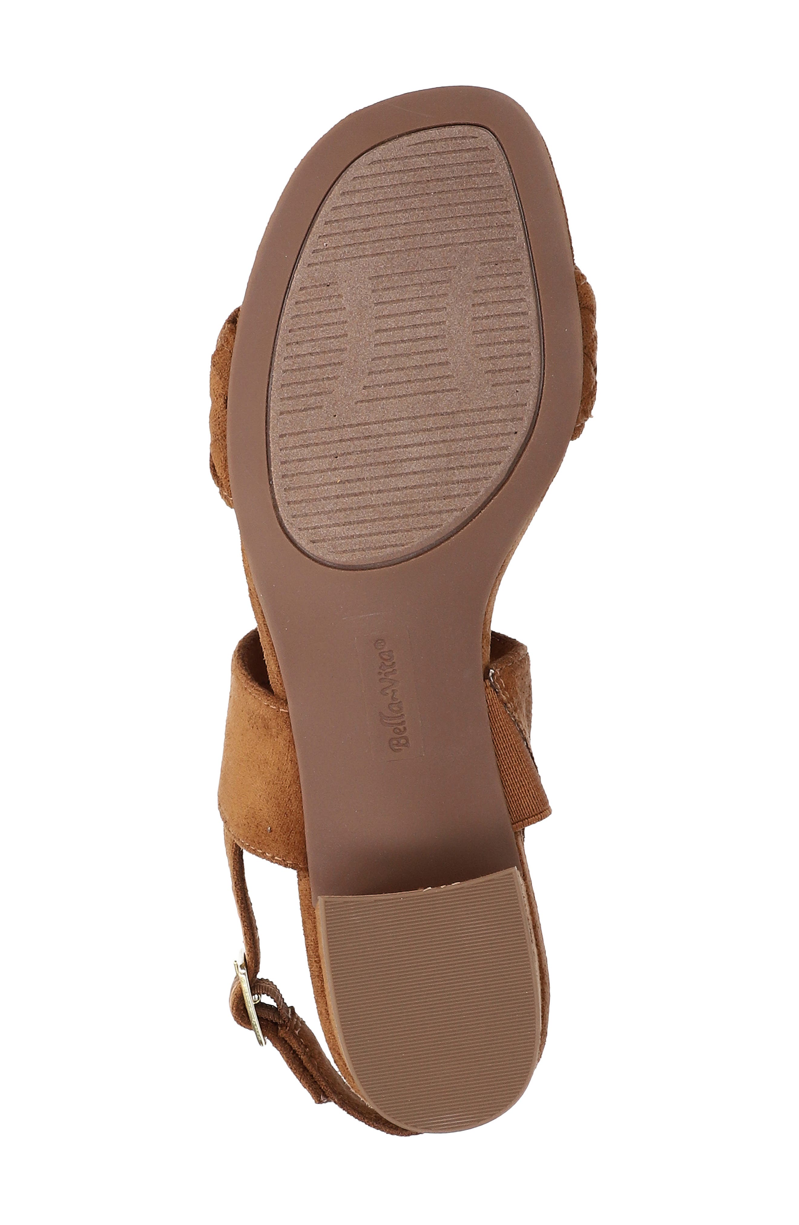 Ellison Slingback Sandal, Alternate, color, COGNAC SUEDE
