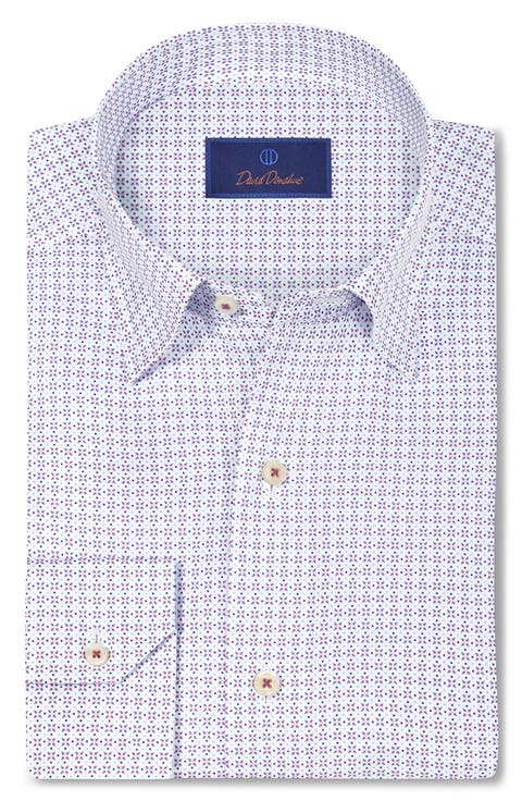 Neat Print Sport Shirt