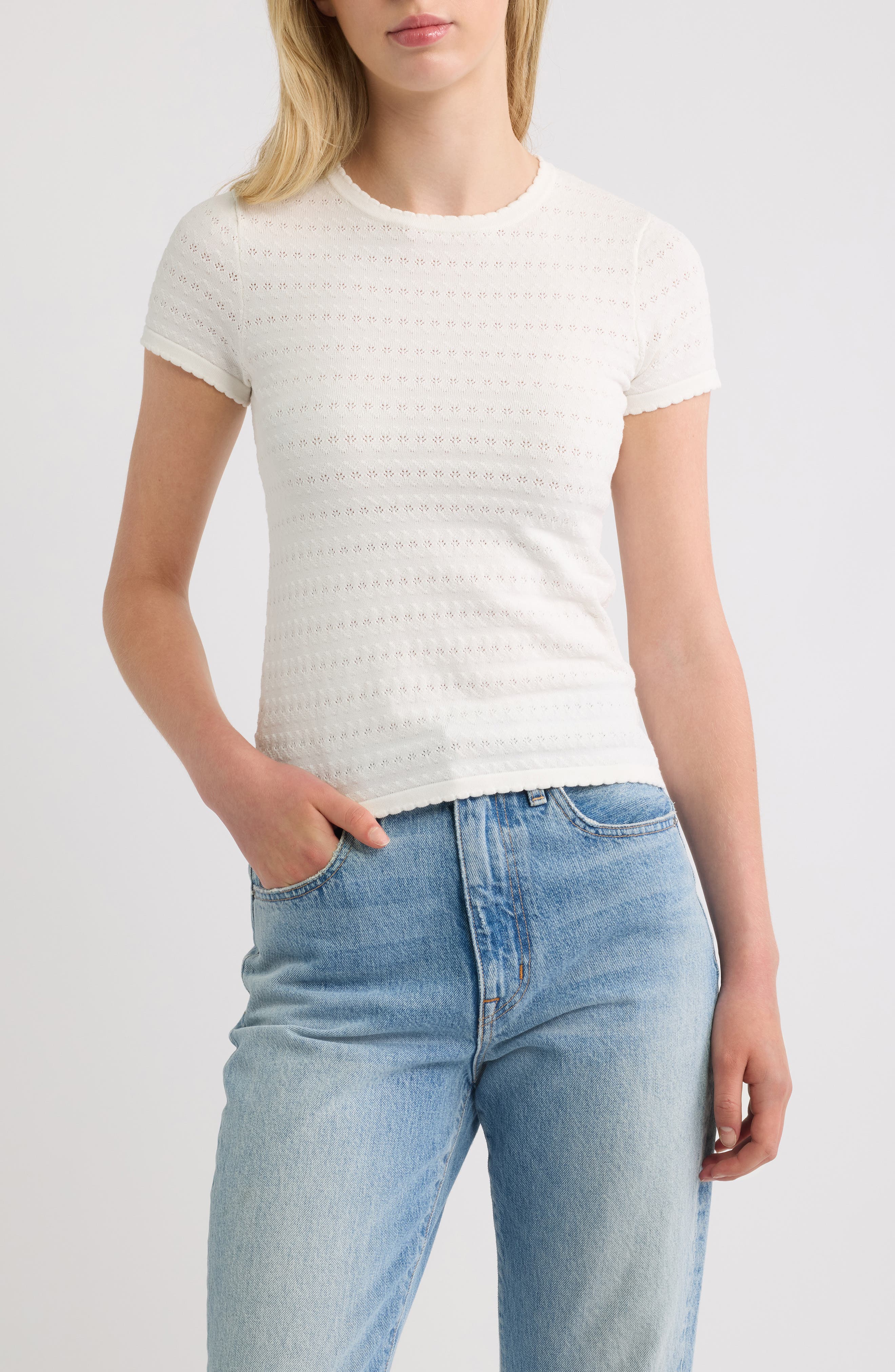 selected GISELE POINTELLE VINTAGE WHITE