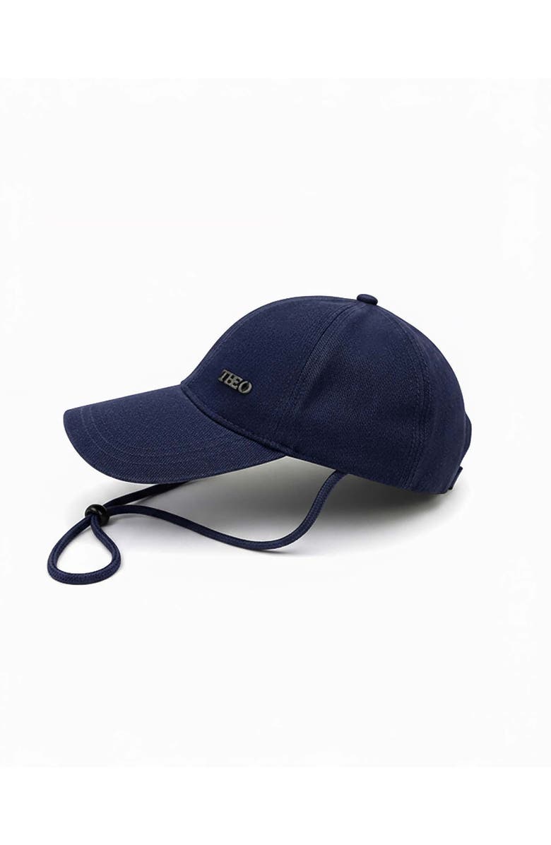 THEO The Label Demeter Petasos Messenger Cap, Alternate, color, Denim