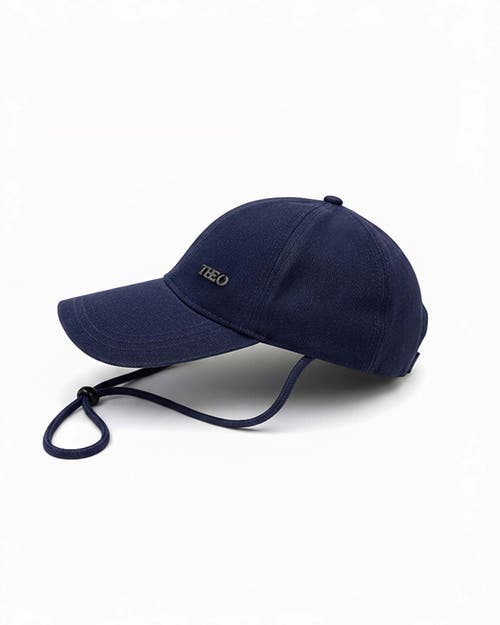 Theo The Label Demeter Petasos Messenger Cap In Blue