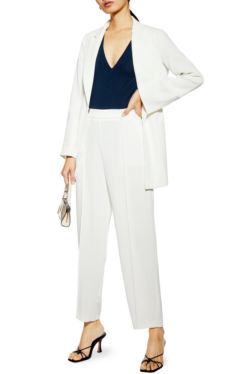 Topshop Suit Jacket, Alternate, color, 