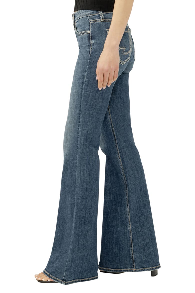 Suki Flare Leg Jeans, Alternate, color, BEVERLY