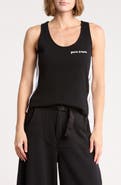Palm Angels Embroidered Logo Tank