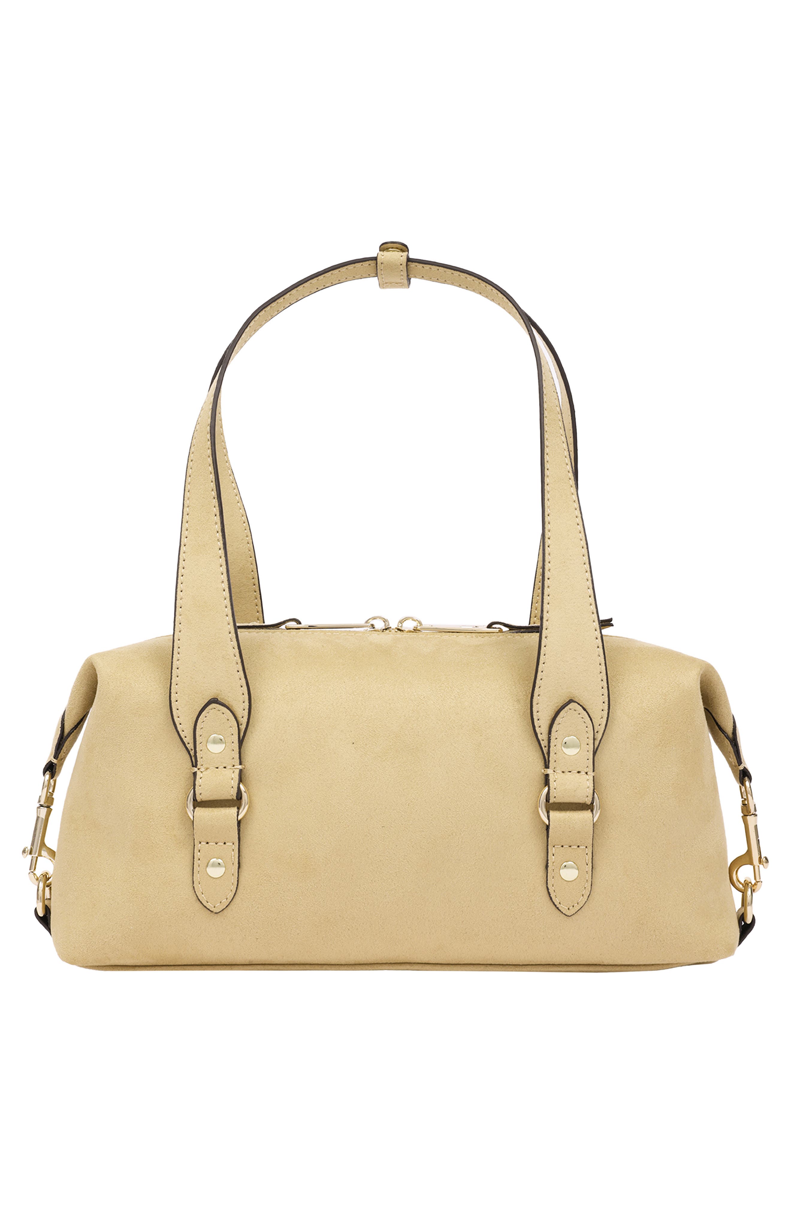 East/West Horseshoe Satchel Bag, Alternate, color, TAN