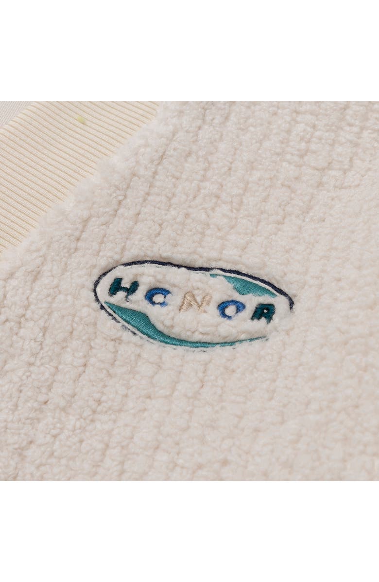 HONOR THE GIFT Muse High Pile Fleece Crop Cardigan, Alternate, color, 