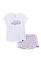  White/ Purple
